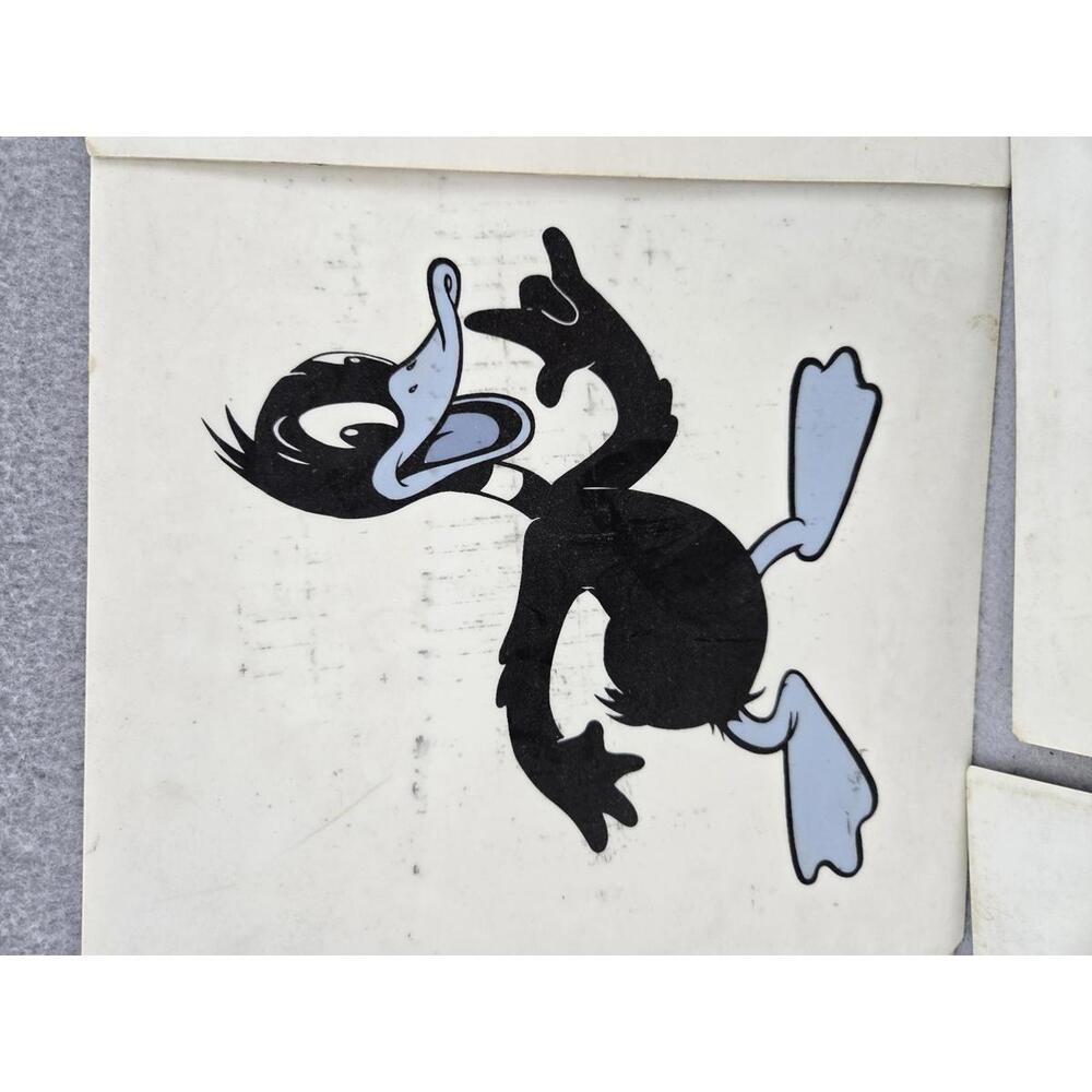 Looney Tunes Warner Bros Vinyl Tile 1960 Amitco Bugs Tweety‎ Speedy Daffy Pepe - Picture 3 of 8